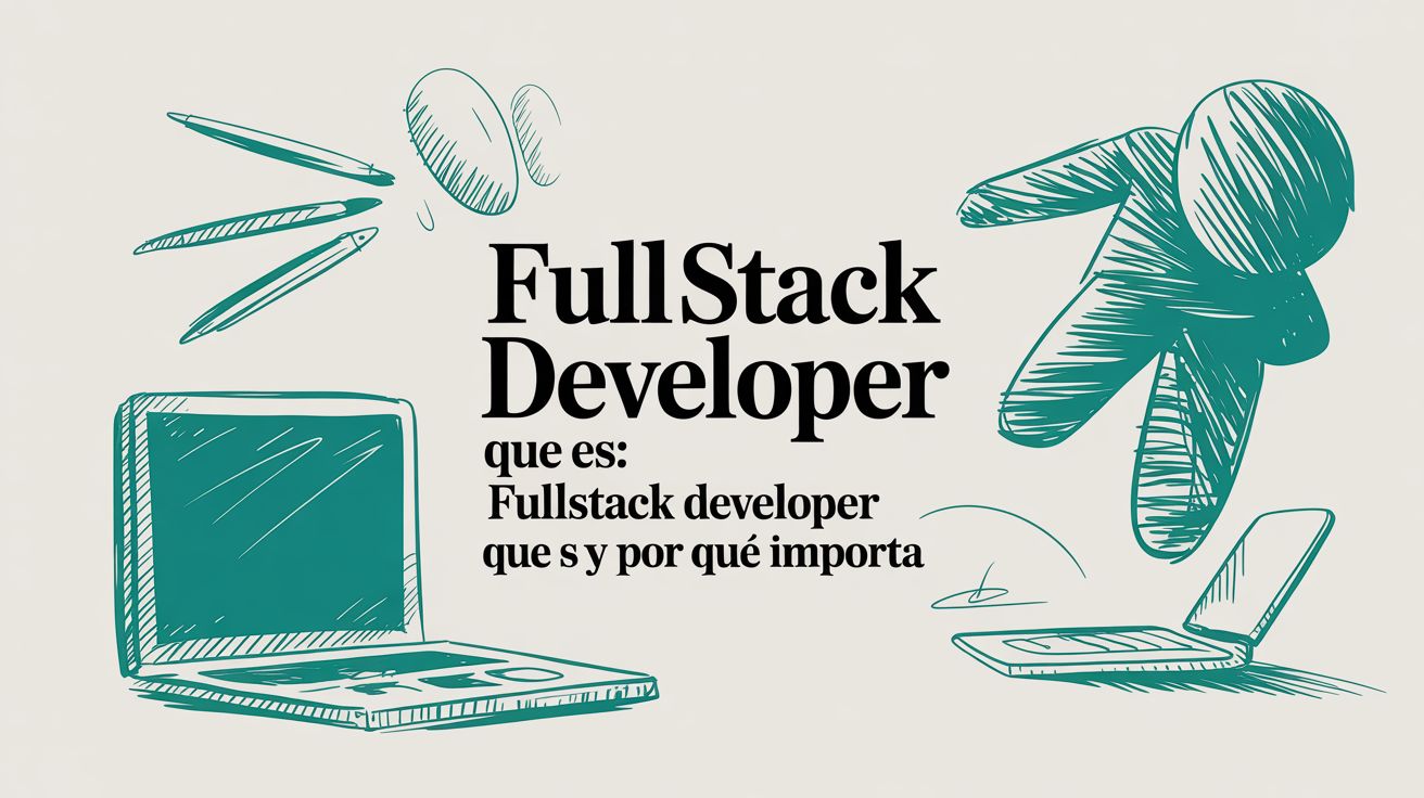 Qué es un fullstack developer: el perfil que lo construye todo