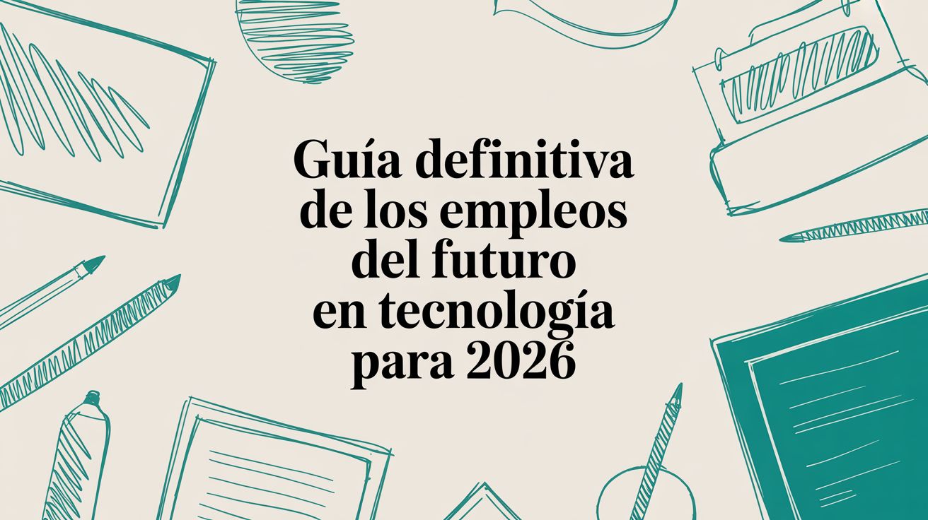 Guía definitiva de los empleos del futuro en tecnología para 2026