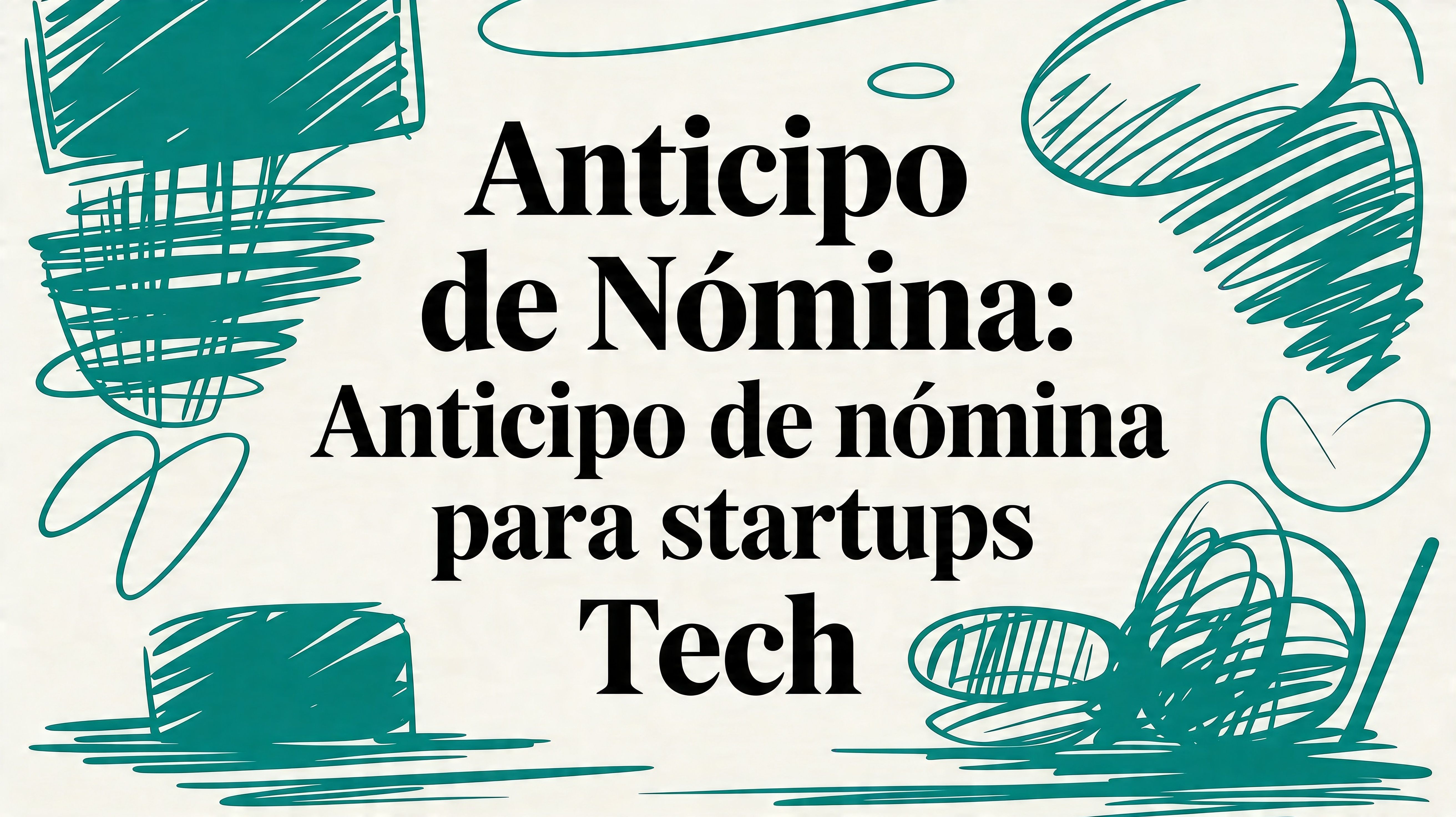 Anticipo de nomina: Anticipo de nómina para startups tech