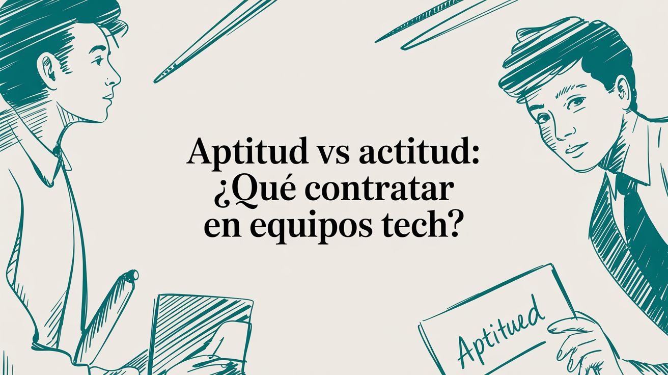 Aptitud vs Actitud: ¿Qué Se Valora Más al Contratar Perfiles Tech?