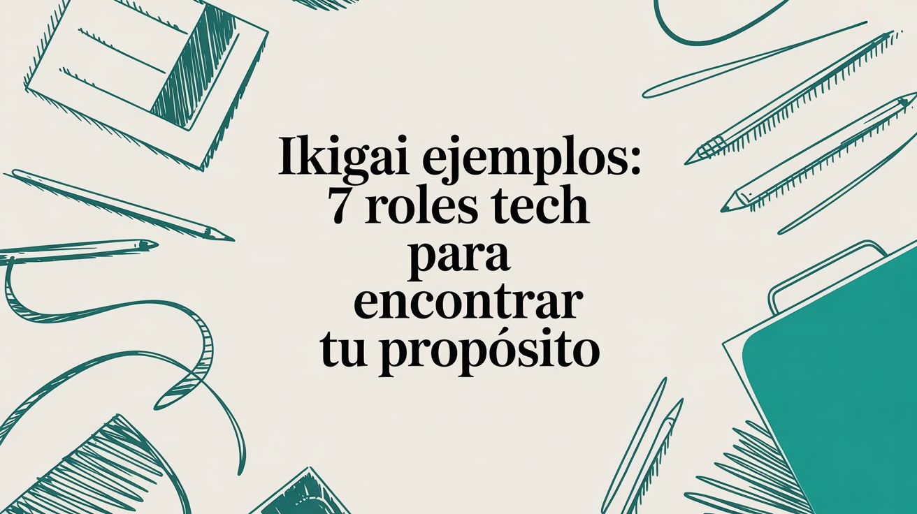 Ikigai Ejemplos: 7 Roles Tech Para Encontrar tu Propósito