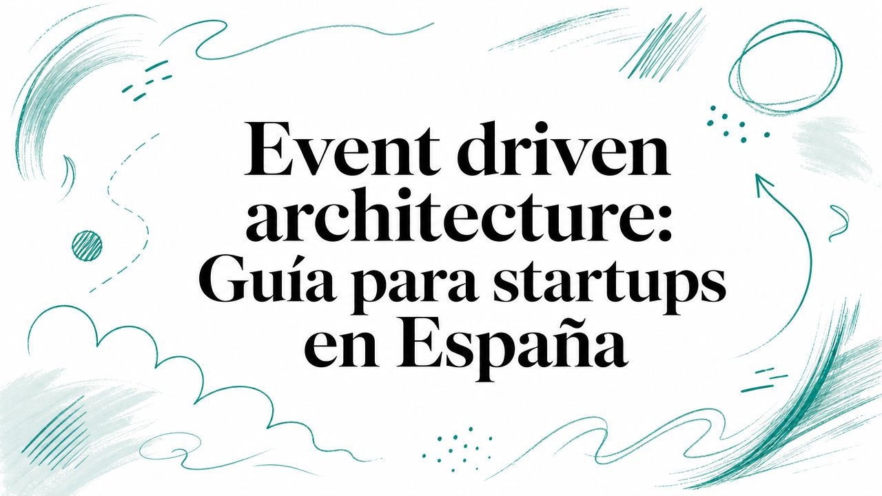 Event driven architecture: Guía para startups en España