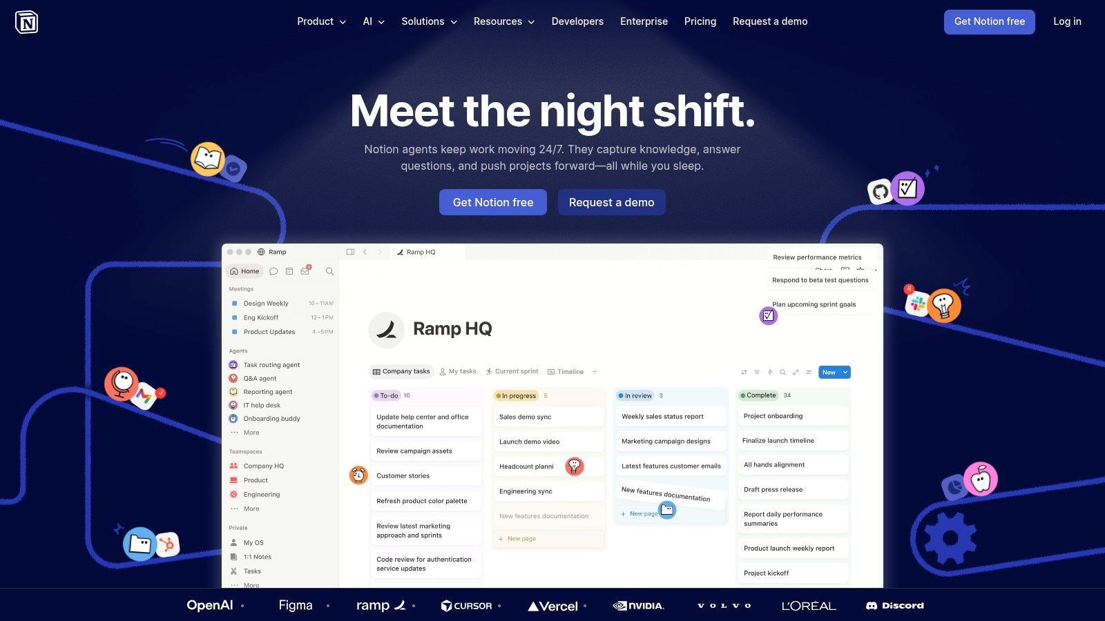 Screenshot from https://www.notion.so