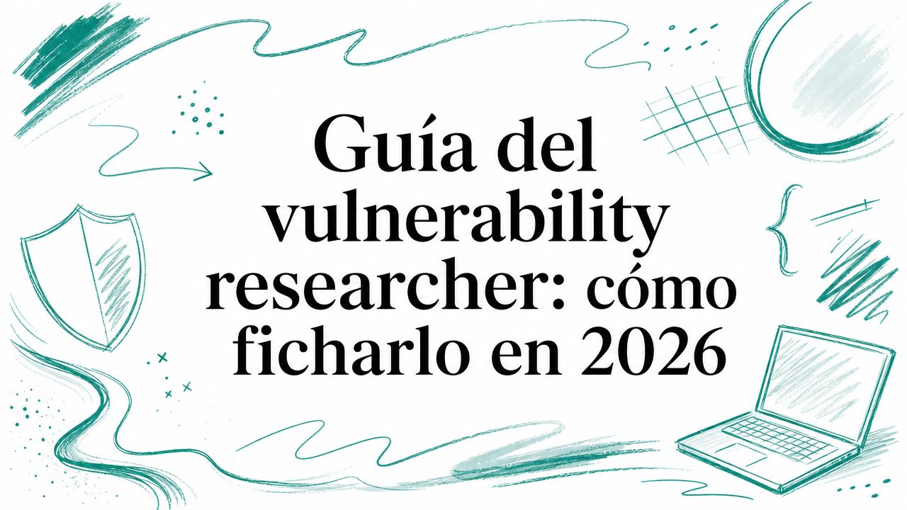 Guía del vulnerability researcher: cómo ficharlo en 2026