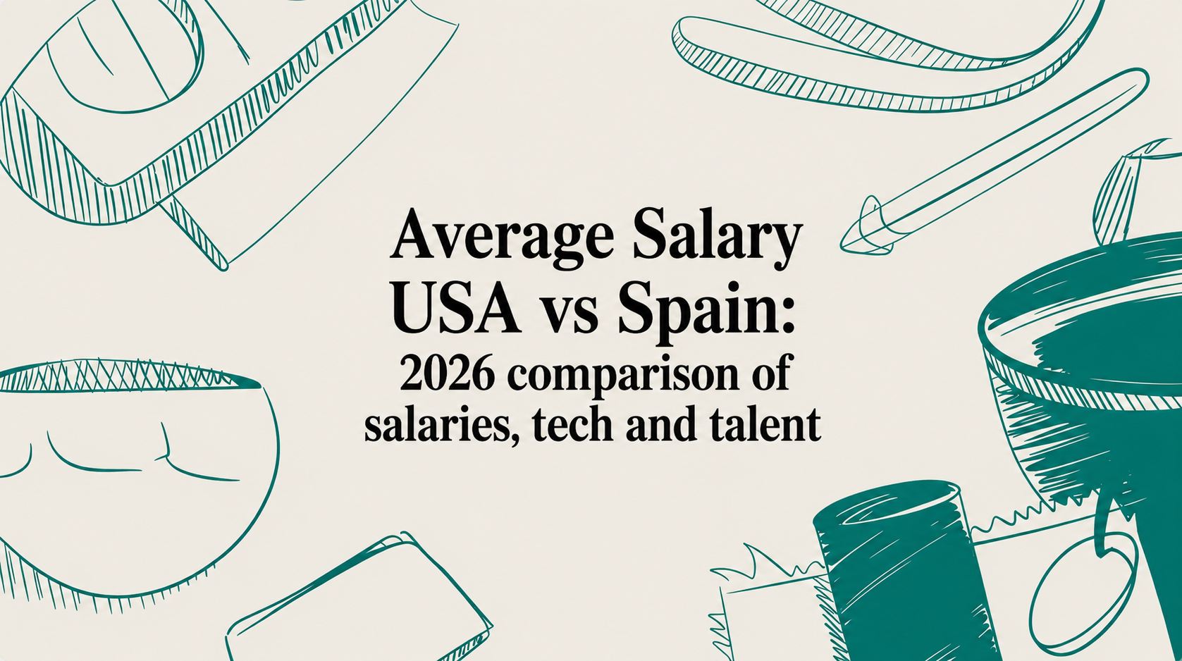 Average Salary USA vs Spain 2026: What Tech Talent Really Costs
